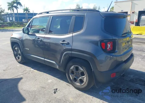 2016 Jeep Renegade Sport из США, поврежденный, VIN ZACCJAATXGPE22001